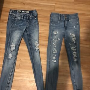 American eagle and indigo reign jeans